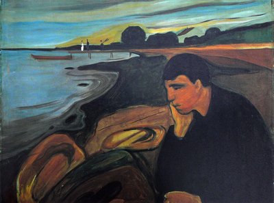 Melancholy by Edvard Munch
